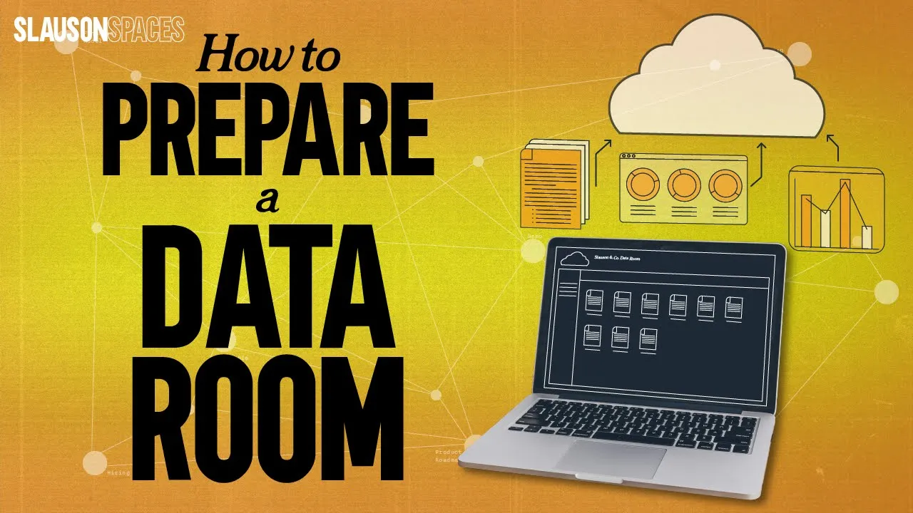 How To Prepare a Data Room For Startups | Slauson & Co. ♻️
