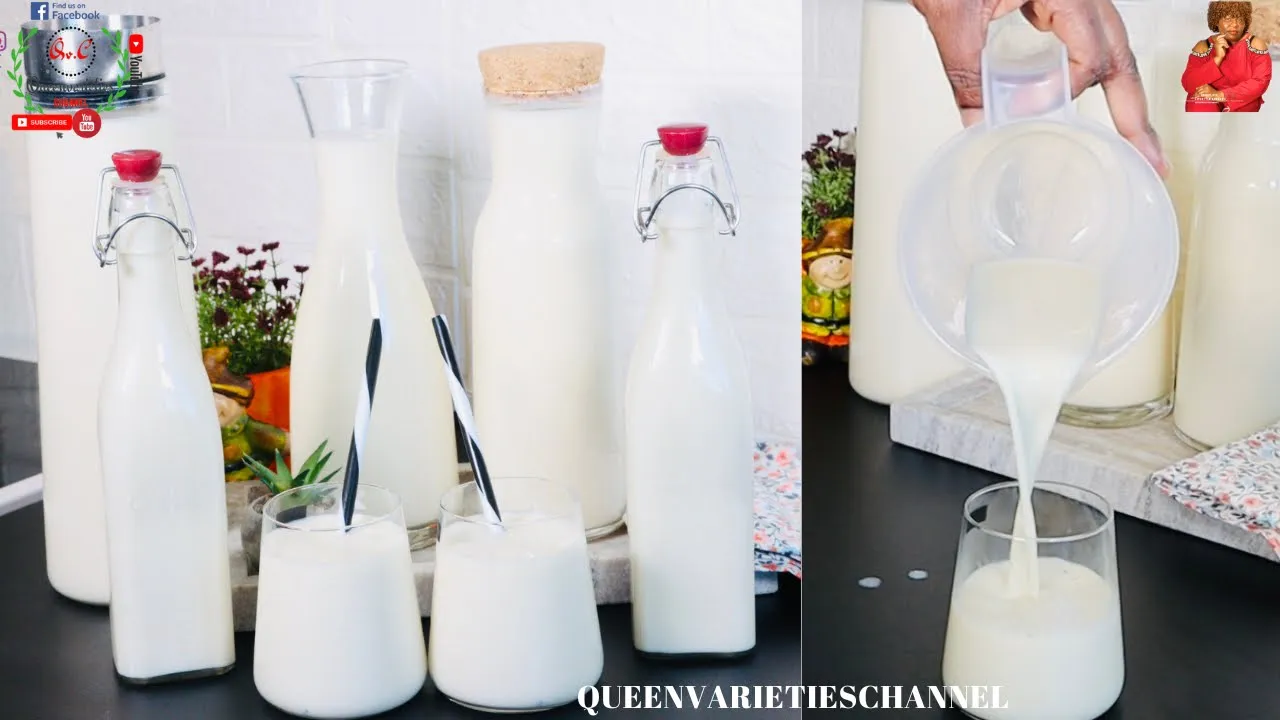  How To Make Homemade Soymilk  For Commercial Business   Easy STEP BY STEP With MEASUREMENT