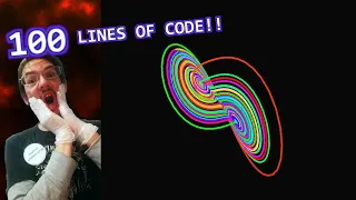 Lorenz Attractor in 100 Lines of Code or less