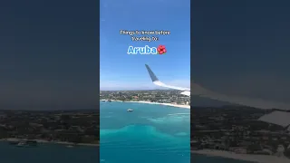 نکاتی که قبل از سفر به آروبا باید بدانید دندنها