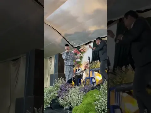Manten baru keluarin suara emasnya