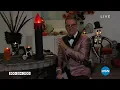 Mr Halloween 24 Blow Mold Glitter Drip Candle