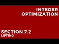 Integer Optimization - Lifting