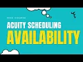 Setting Up Availability in Acuity Scheduling Free Course - Part 3