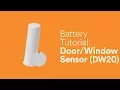 Battery Tutorial Door Sensor DW20