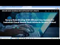 SECURE DATA SHARING WITH EFFICIENT KEY UPDATE FOR INDUSTRIAL CLOUD BASED MULTI ATTRIBUTE ACCESS