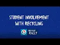 Student Involvement with Recycling