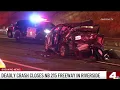 1 dead 4 injured on 215 Freeway crash in Riverside