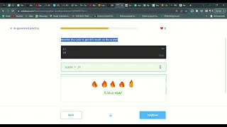 12 AI generated practice Python Developer Sololearn