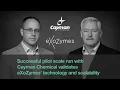 Interview Cayman Chemical validates eXoZymes technology and scalability