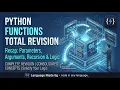 Python Functions in One The Complete Revision Guide