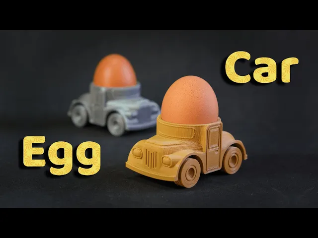 Egg Car - Print in place video thumbnail