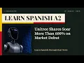 Learn Spanish A2 Slow Spanish News with Subtitles Unitree Shares Soar More Than 600 on Market