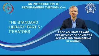 Lecture 23 The Standard Library Part 5 Iterators