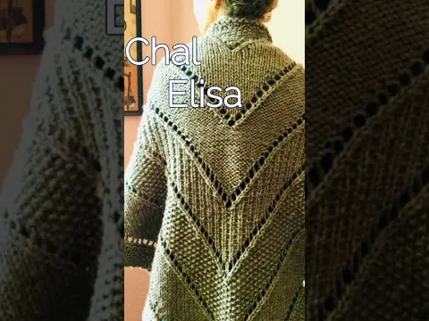 ¡Teje un chal MUY ESPECIAL!