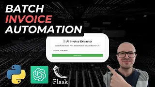 AI Invoice Extractor - Process Multiple PDFs Export to CSV