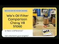 Wix Filters Comparison - Original vs XP vs Racing