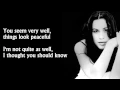 Download Lagu Alanis Morissette - You Oughta Know (lyrics) [HD]