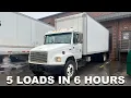 Delivering 5 LOADS In 6 HOURS In My Non-CDL BOX TRUCK