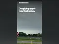 Tornado siren soundsnear Springfield IL amid severe weather