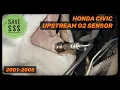 Honda Civic How To Replace Upstream o2 Sensor 2001 - 2005