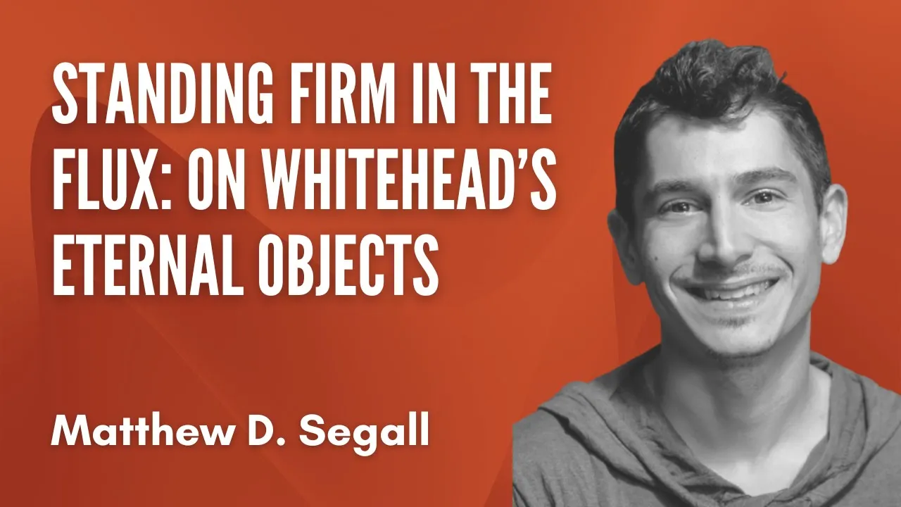 Matthew David Segall – Standing Firm in the Flux: On Whitehead’s Eternal Objects