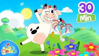 Buenos Días Qué Día Tan Feliz ☀️ | Canciones infantiles para Empezar el día y Jugar | La Vaca Lola