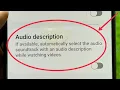 How to Enable Disable Description on Samsung Phones Spoken Assistance