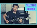 Tosin Abasi s CRAZY Selective Picking Technique - Guitar Lesson