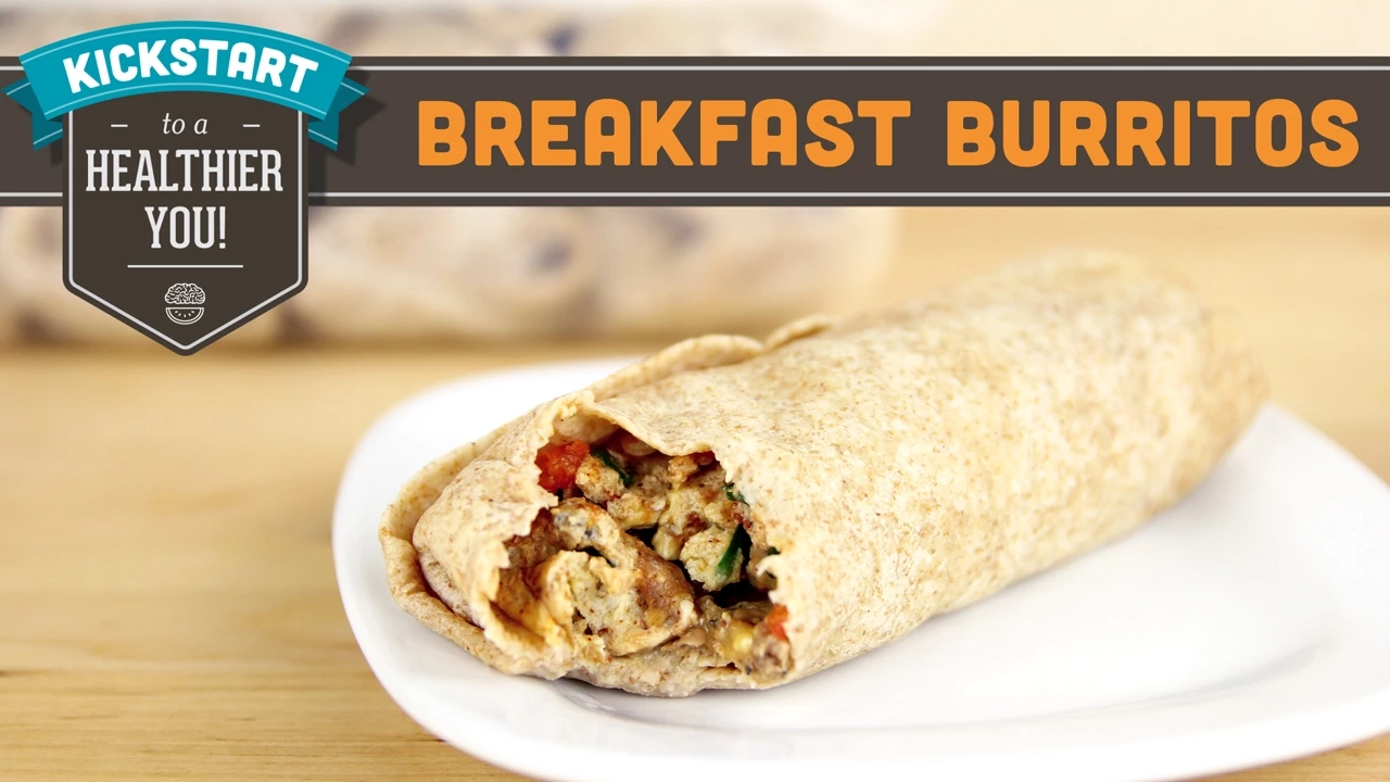 Freezer Breakfast Burritos, Meal Prep - Mind Over Munch Kickstart Series
