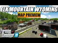 THE MOST DETAILED MAP IN FARMING SIMULATOR 22 ELK MOUNTAIN WYOMING