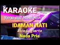 Download Lagu IDAMAN HATI - Rita Sugiarto | Karaoke dut band mix nada pria | Lirik