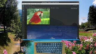 Basic Image Processing with Python - How to blending superimposing and adding Two Images ASMR