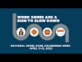 ARDOT Director Lorie Tudor with a special message for National Work Zone Awareness Week 2022