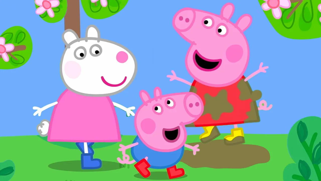 Pule, salte e pule nas poças de lama! | Peppa Pig Portuguese Brazil Episódios completos