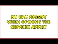 No UAC prompt when opening the Services applet 3 Solutions