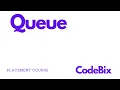Dynamic Queue implementation using array