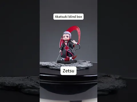 POP MART&Naruto: Akatsuki Series Blind Boxes🥰#anime #naruto #akatsuki #blindbox #mysterybox