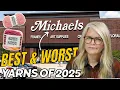 The BEST WORST NEW Yarns from MICHAELS - 2025