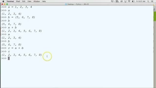 107 Concatenation of Python Tuples YouTube