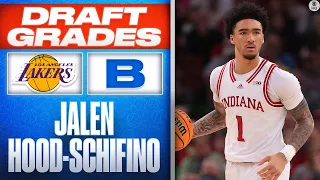 Jalen Hood-Schifino Selected No 17 Overall by Los Angeles Lakers 2023 NBA Draft CBS Sports
