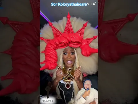 Wow pakai cream merah ini rambutnya berubah jadi merah😱😍⁉️