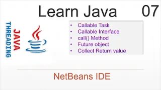 Task Execution via Callable Interface and call method Java Threads Tutorial