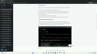 How to comply to PEP 257 docstrings when using Python s optparse module