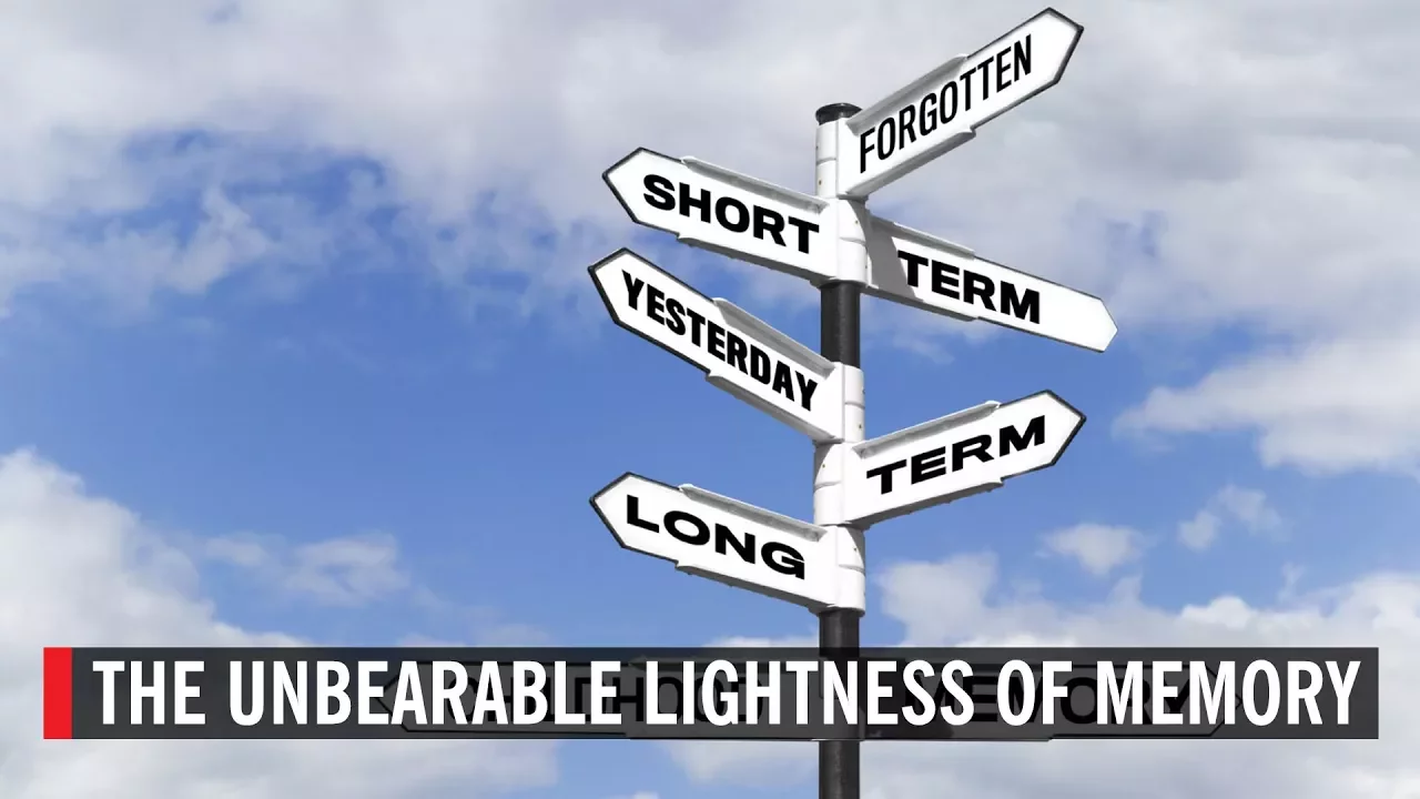 The Unbearable Lightness of Memory