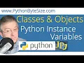 Python Instance Variables