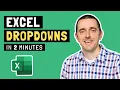 How to Create a Drop-Down List in Excel Data Validation