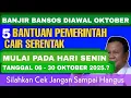 Download Lagu BARU DIUMUMKAN PRESIDEN 5 BANSOS TUNAI BESOK SENIN MULAI CAIR LAGI MERATA? AGUSTUS SIMAK INFO