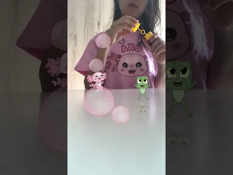 Bubble Chaos with Axo & Kvaka! 😄 #animation