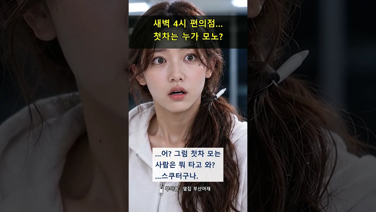 첫차를 모는 사람은 뭐 타고 출근할까?